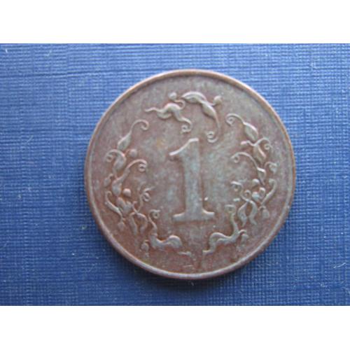 Монета 1 цент Зимбабве 1997