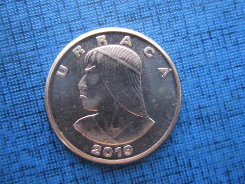 Монета 1 чентезимо Панама 2019 состояние