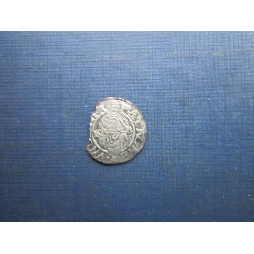 Монета 1 денар Угорщина 1540 срібло як є