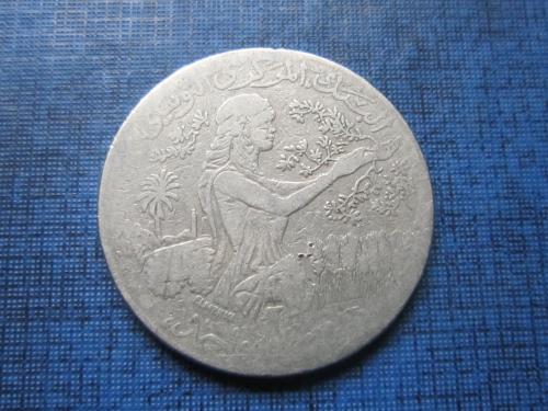монета 1 динар Тунис 1988