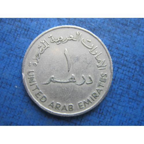Монета 1 дирхем ОАЭ Эмираты 1973 большая