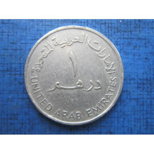 Монета 1 дирхем ОАЭ Эмираты 1989 большая