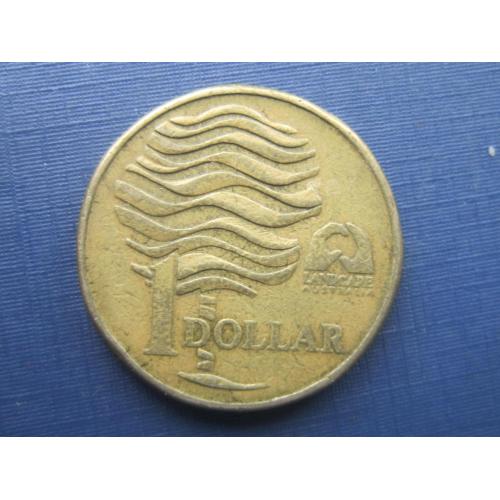 Монета 1 доллар Австралия 1993 защита окружающей среды