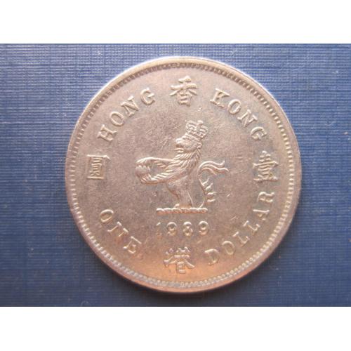 Монета 1 доллар Гонг-Конг Гонконг Британский 1979