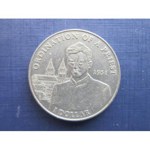 Монета 1 доллар Либерия 2005