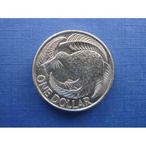 Монета 1 доллар Новая Зеландия 2010 фауна птица киви