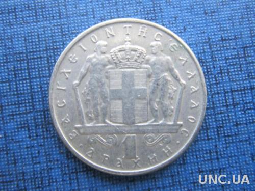 монета 1 драхма Греция 1967

