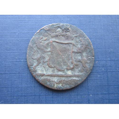 Монета 1 дуит Нидерландская Индия 1790