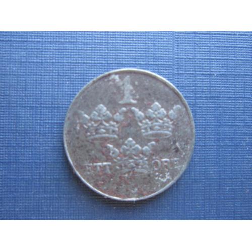 Монета 1 эре Швеция 1949