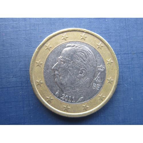Монета 1 евро Бельгия 2011