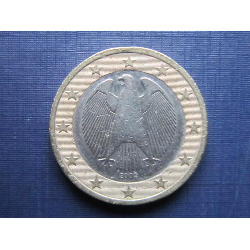 Монета 1 евро Германия 2002 А