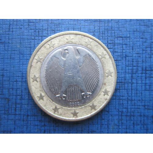 Монета 1 евро Германия 2005 J