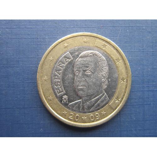 Монета 1 евро Испания 2009