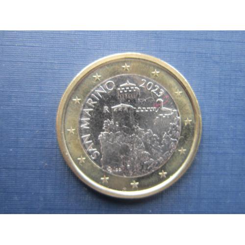 Монета 1 евро Сан-Марино 2023