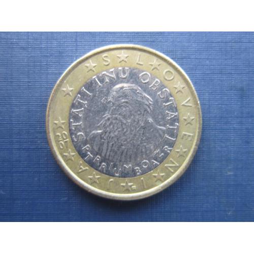 Монета 1 евро Словения 2007