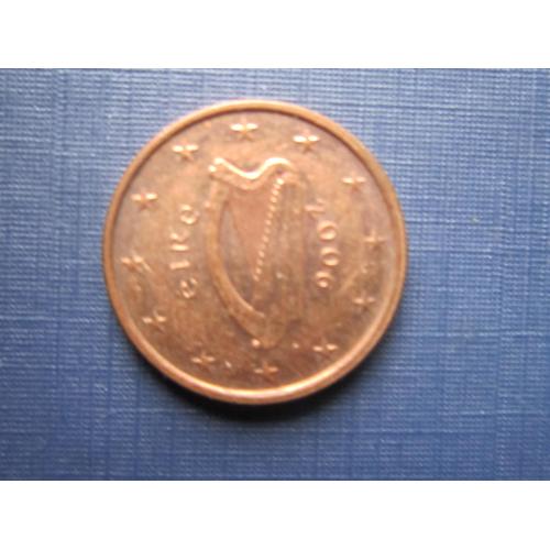 Монета 1 евроцент Ирландия 2006