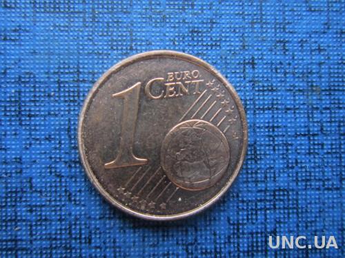 монета 1 евроцент Кипр 2011 фауна муфлон
