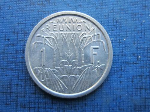 Монета 1 франк Реюньон Французский 1948 состояние
