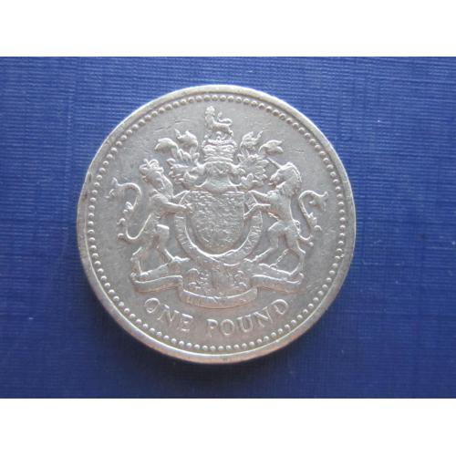 Монета 1 фунт Великобритания 1993 герб Айронсайда