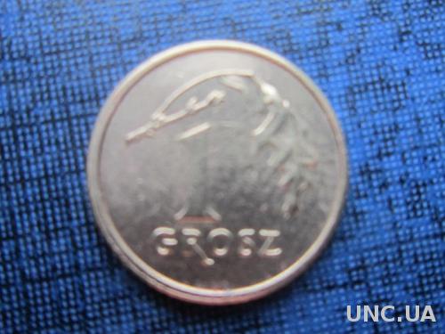 монета 1 грош Польша 2005
