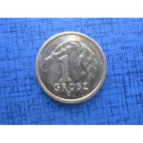 Монета 1 грош Польша 2010