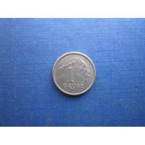 Монета 1 грош Польща 2001