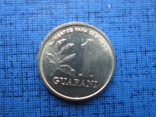 Монета 1 гуарани Парагвай 1993 ФАО состояние