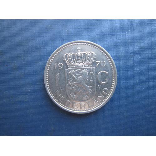 Монета 1 гульден Нідерланди 1970