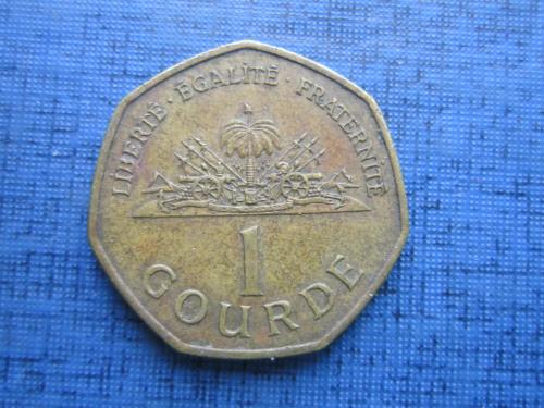 Монета 1 гурд Гаити 1995