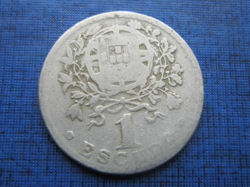 Монета 1 ишкуду Португалия 1927