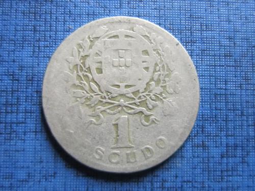 Монета 1 ишкуду Португалия 1928