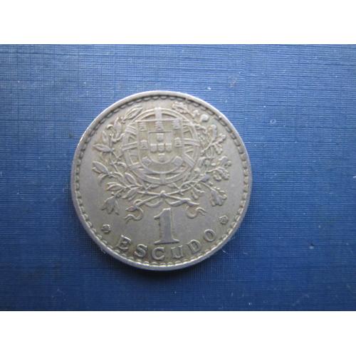 Монета 1 ішкуду Португалія 1962
