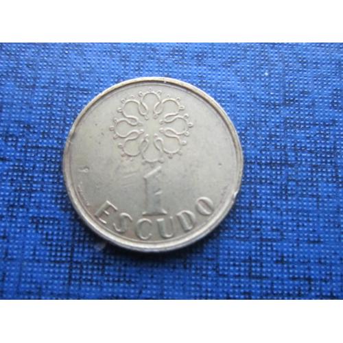 Монета 1 ишкуду Португалия 1989
