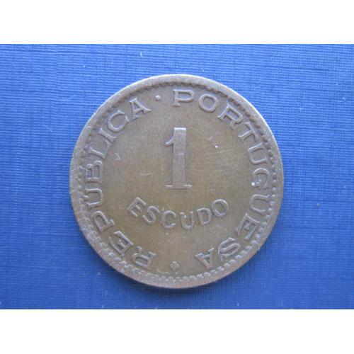 Монета 1 искудо Мозамбик Португальский 1965