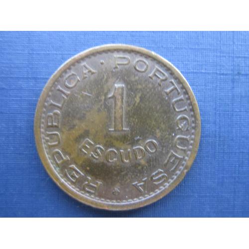 Монета 1 искудо Мозамбик Португальский 1969