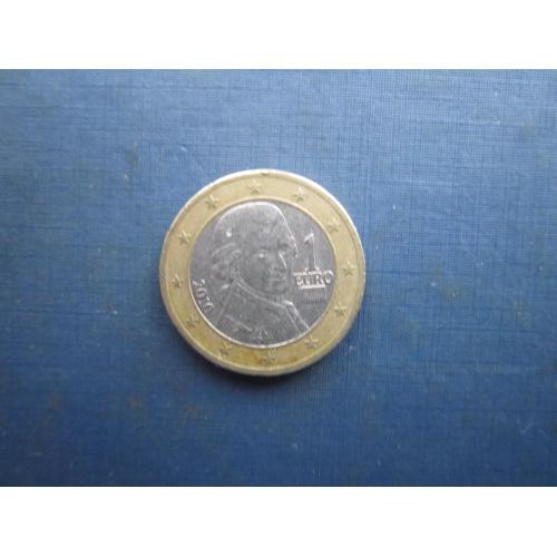 Монета 1 євро Австрія 2010
