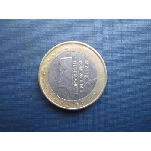 Монета 1 євро Нідерланди 2001