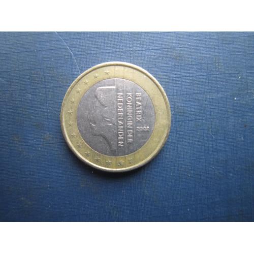 Монета 1 євро Нідерланди 2002