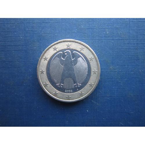 Монета 1 євро Німеччина 2003 А