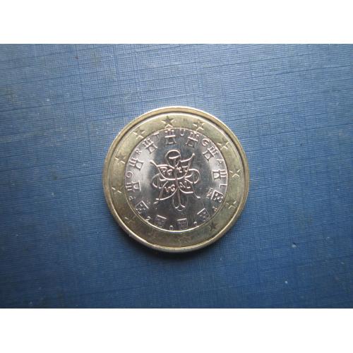 Монета 1 євро Португалія 2024