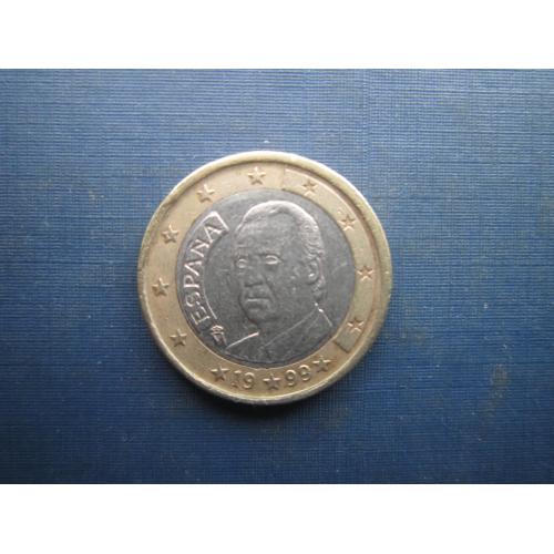 Монета 1 євро Іспанія 1999