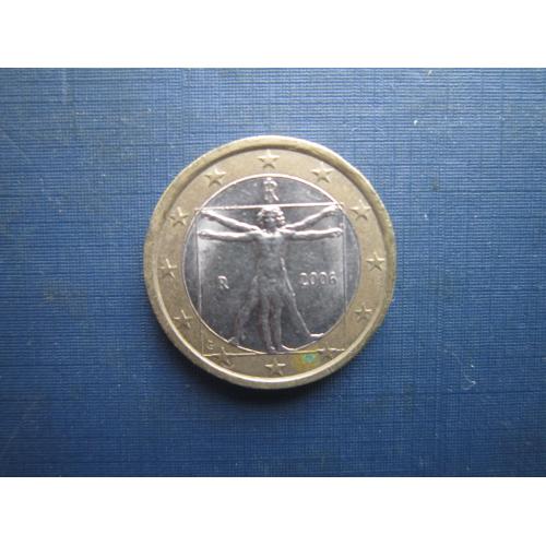 Монета 1 євро Італія 2006