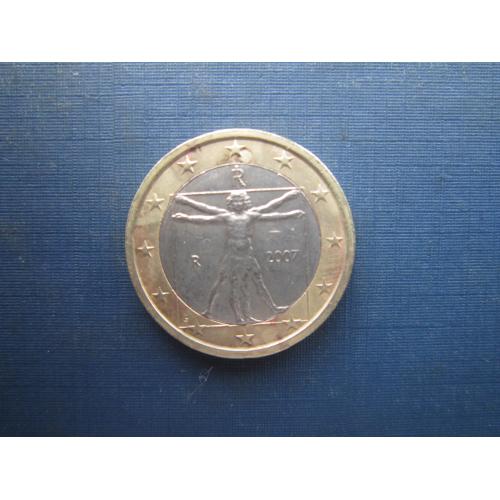 Монета 1 євро Італія 2007