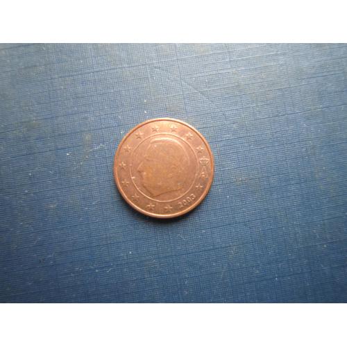 Монета 1 євроцент Бельгія 2003