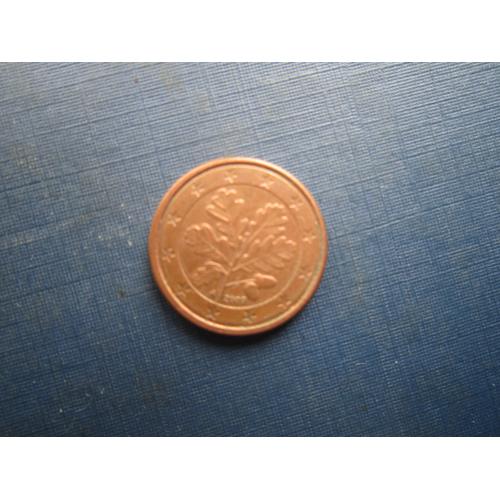 Монета 1 євроцент Німеччина 2009 А