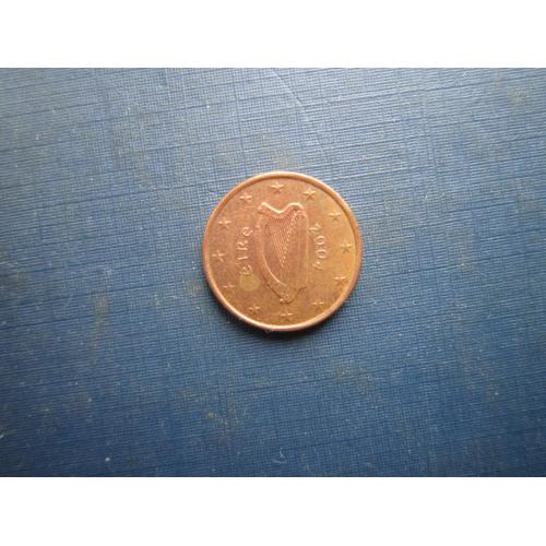 Монета 1 євроцент Ірландія 2004