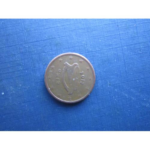 Монета 1 євроцент Ірландія 2012