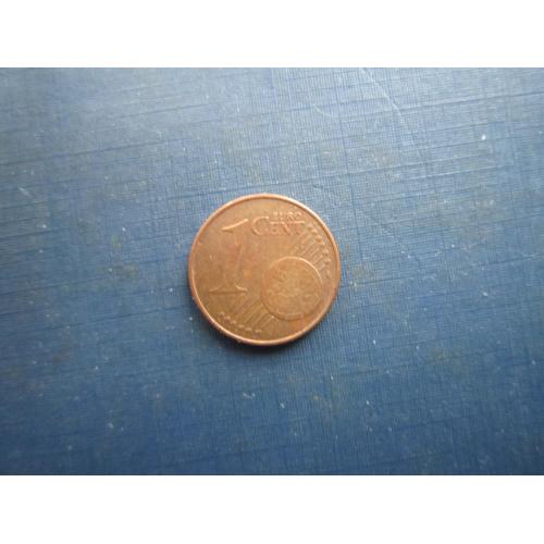 Монета 1 євроцент Словаччина 2018