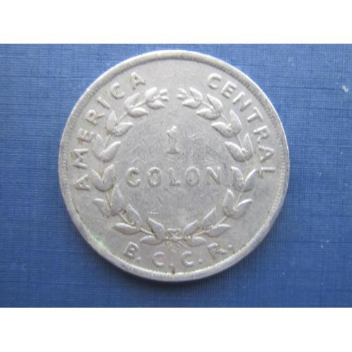 Монета 1 колон Коста-Рика 1970
