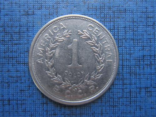 монета 1 колон Коста Рика 1984